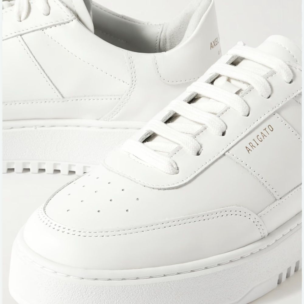 Axel Arigato White Leather Sneakers